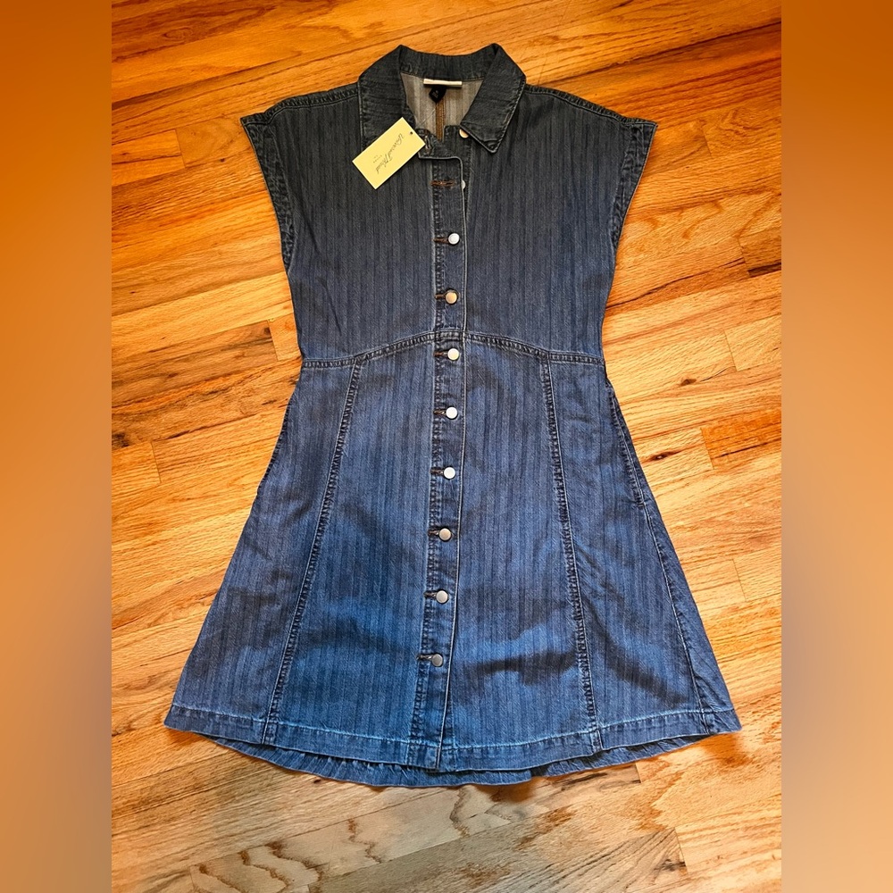 Universal Thread Blue Denim Dress